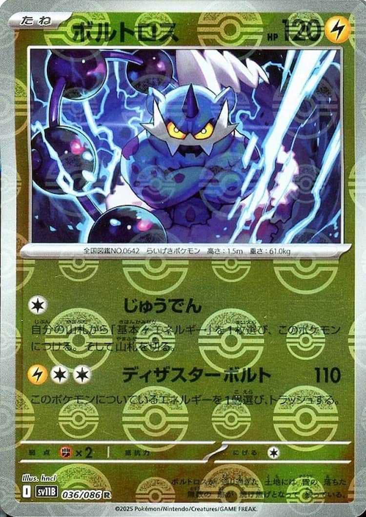 ブラックボルト《ボルトロス》M